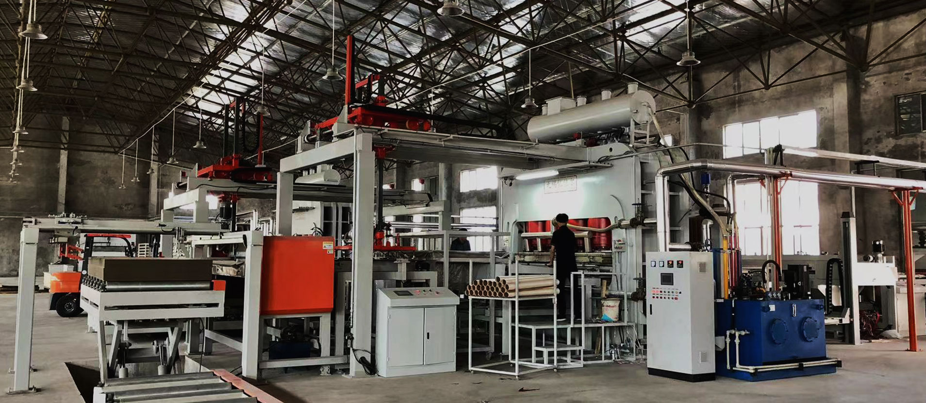 快速贴面生产线